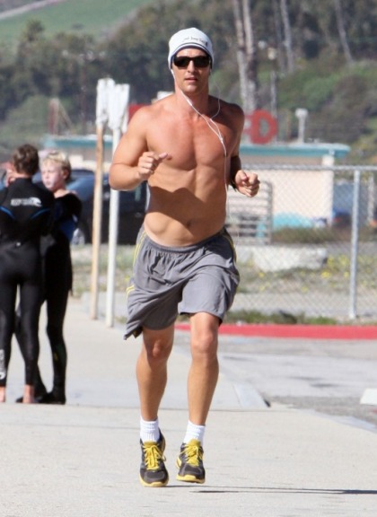 Matthew McConaughey is Shirtless