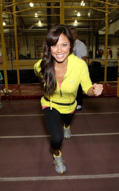 Vanessa Minnillo Gets Active for Under Armour