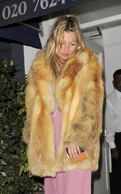 Kate Moss Brightens Up the London Nightlife