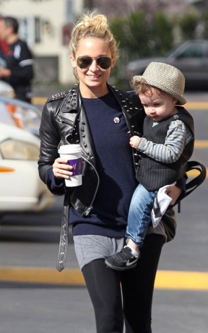 Nicole Richie's Day Out with Sparrow