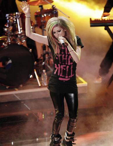 Avril Lavigne's Sweet Rubber Pants