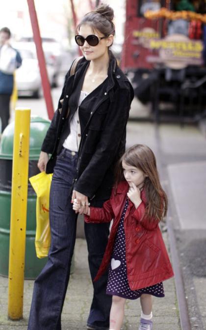 Katie Holmes & Suri's Vancouver Weekend Excursion