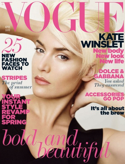Kate Winslet in Vogue UK: 'Being single is an empowering thing'