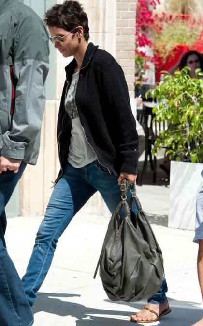 Halle Berry's Miami Lunch Date