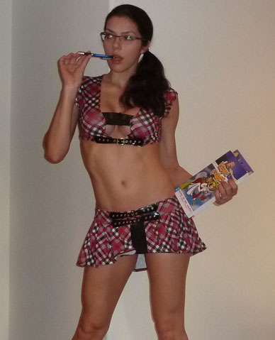 Adrianne Curry Is A Naughty Nerd