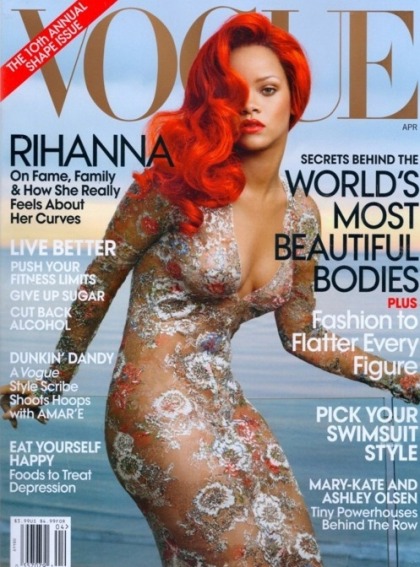 Rihanna talks about her bastard father in Vogue