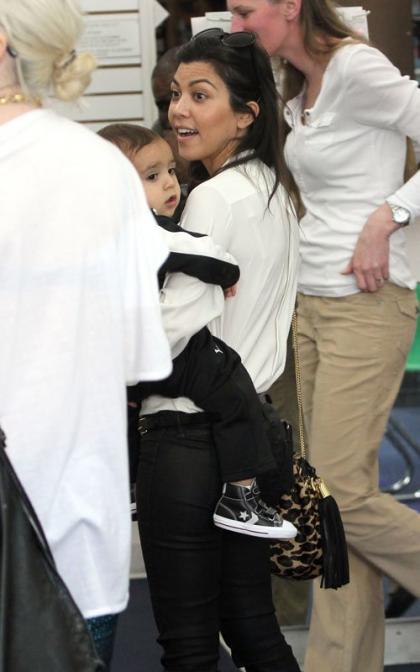 Kourtney Kardashian: Baby Fun in Beverly Hills