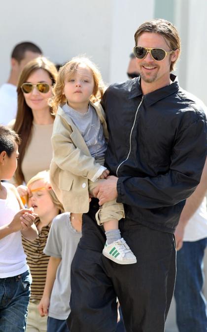 Angelina Jolie & Brad Pitt's New Orleans Family Outing!