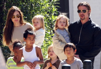 Brangelina's 'organized chaos' big happy family takes the cover of People