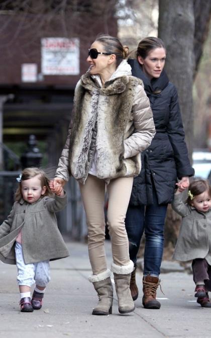 Sarah Jessica Parker's 46th Birthday with the Twins