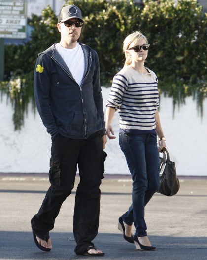 Reese Witherspoon married Jim Toth on her ranch in Ojai   on Saturday