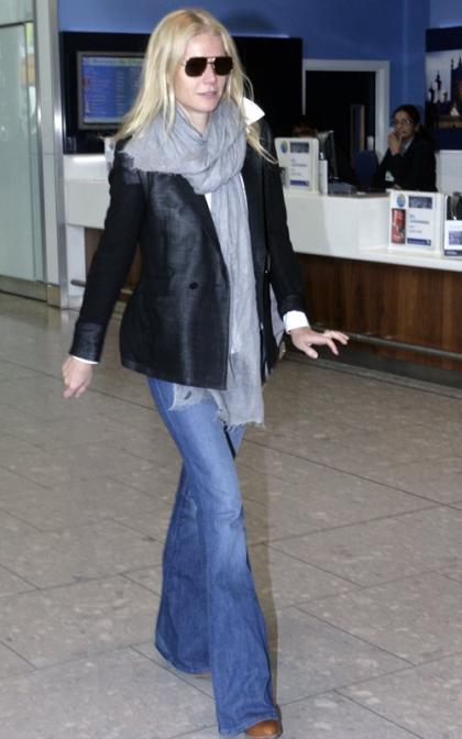 Gwyneth Paltrow's Heathrow Arrival