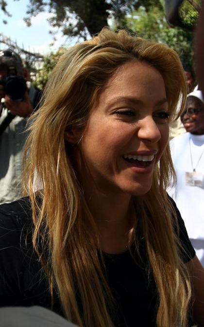 Shakira Lends a Helping Hand to Haiti