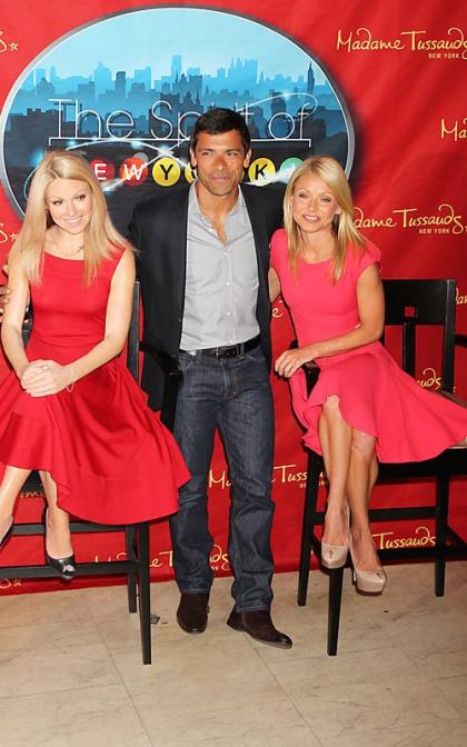 Kelly Ripa Unveils Wax Double at Madame Tussauds