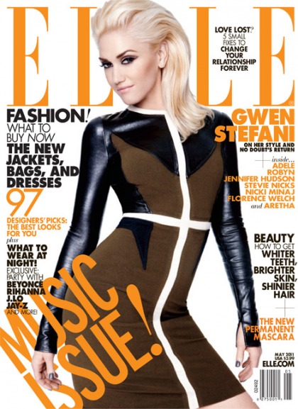 Gwen Stefani covers Elle: 'I?m very vain' I love the visual'