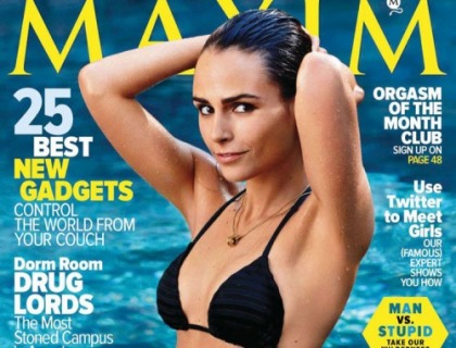Jordana Brewster in a Bikini for Maxim