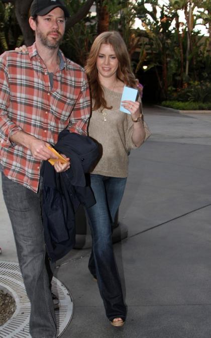 Amy Adams and Darren Le Gallo: Lakers Lovers