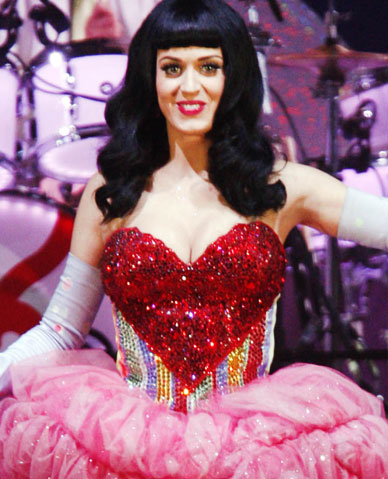 Katy Perry Does That Thing With Her Breasts