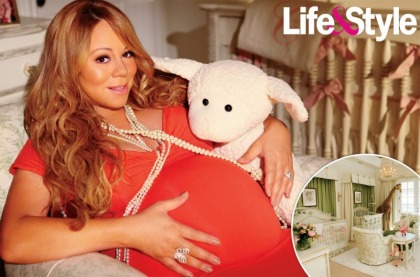 Mariah Carey's over the top nursery in Life & Style: do you care'