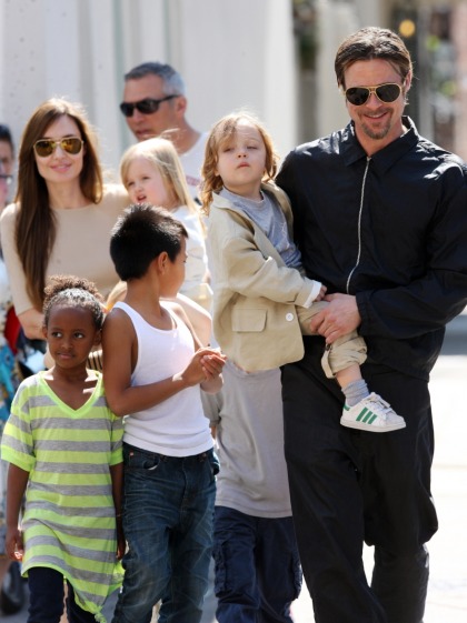 Angelina & Brad's child care costs: $1 million per kid, per year'