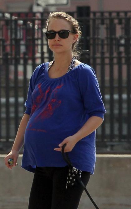 Natalie Portman's Big Apple Baby Bump