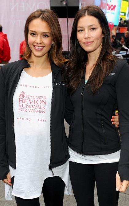 Jessica Alba & Jessica Biel Team Up for Revlon
