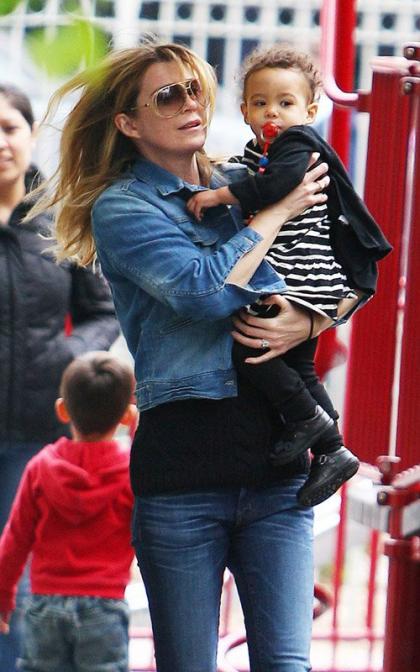 Ellen Pompeo: Out with Stella in NYC