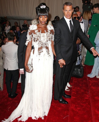 Naomi Campbell in Alexander McQueen at the Met Gala: hilarious or??