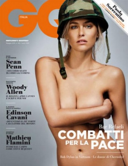 Bar Refaeli in GQ Italia