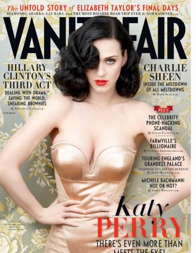 Katy Perry's Perfect Cleavage For Vanity Fair