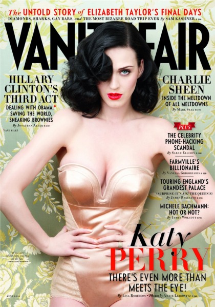 Is Katy Perry stealing her whole look from Dita Von Teese?