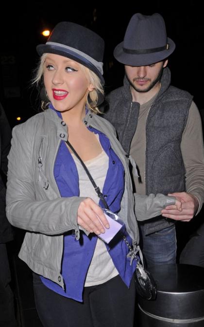 Christina Aguilera & Matt Rutler's Midtown Date Night