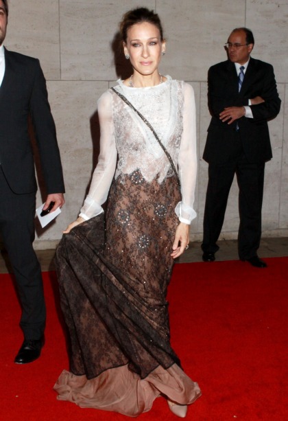 Sarah Jessica Parker's Valentino: maybe the ugliest thing she's ever worn'