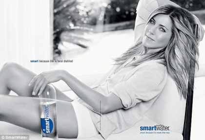 Jennifer Aniston's latest SmartWater ads: pretty or meh'