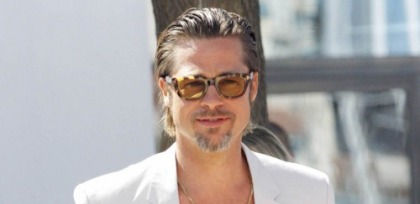 Brad Pitt Promoting at Cannes