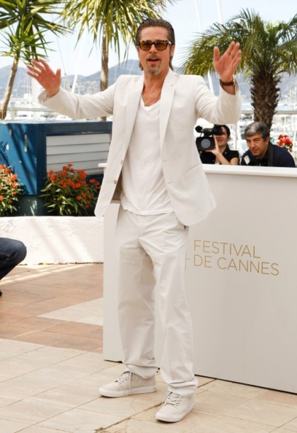 Brad Pitt Gets Booed in Cannes