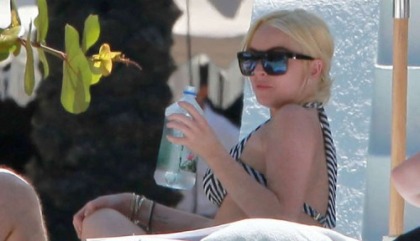 Lindsay Lohan Was in a Bikini