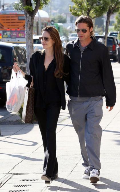 Angelina Jolie & Brad Pitt's Costume Shopping Spree