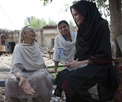 Angelina Jolie releases a PSA for 2011 World Refugee Day