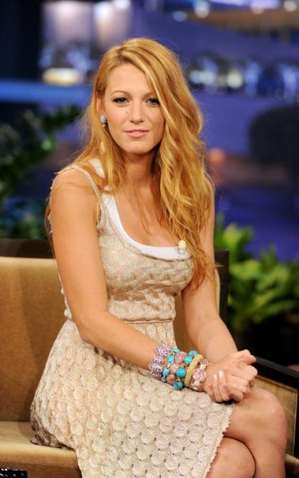 Blake Lively Drops By 'The Tonight Show'