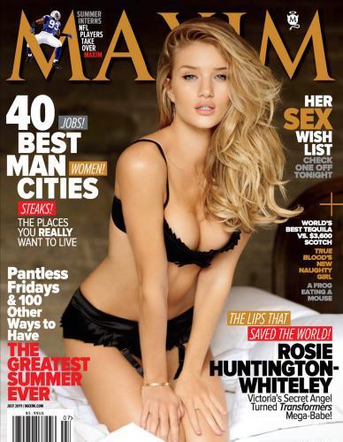 Rosie Huntington-Whiteley Sexy For Maxim