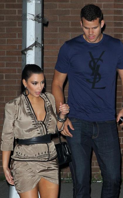 Kim Kardashian & Kris Humphries' Waverly Inn Dinner Date