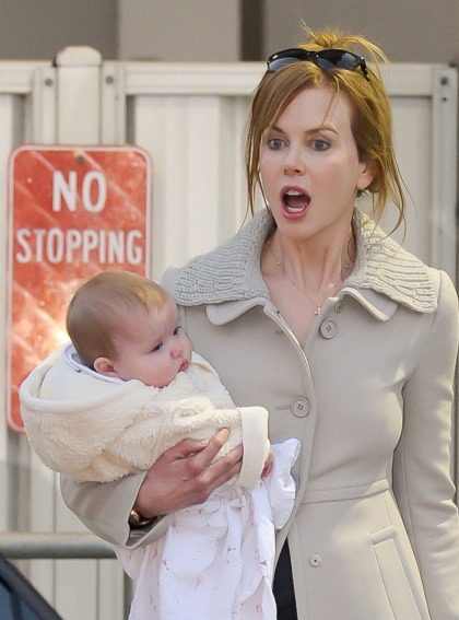 Nicole Kidman shows off 6-month-old Faith Margaret in Sydney