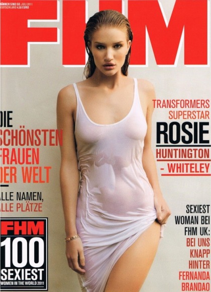 Rosie Huntington-Whiteley in FHM Germany