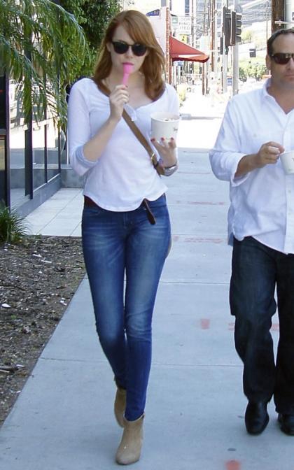 Emma Stone: Yogurt Yummy in West Hollywood