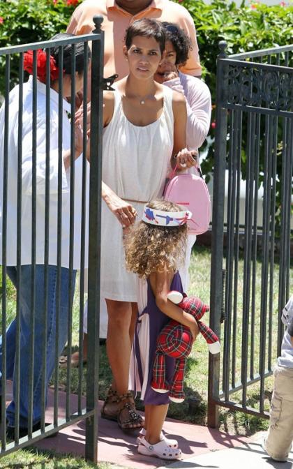 Halle Berry: Picks Up Partying Nahla