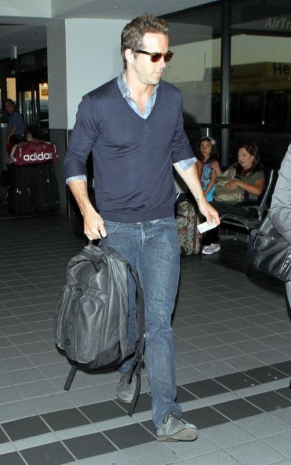 Ryan Reynolds: Leaving LAX