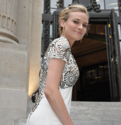 Diane Kruger in studded Chanel for Paris Fashion Week: gorgeous or meh?