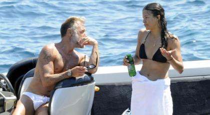 Michelle Rodriguez Is in Sardinia