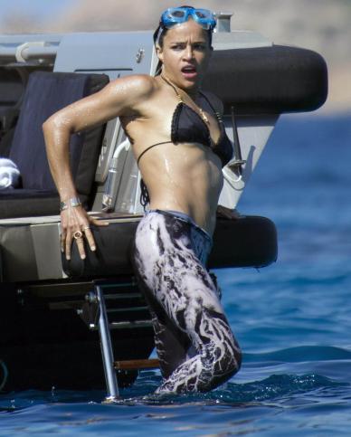 Michelle Rodriguez's Weird Bikini Pictures
